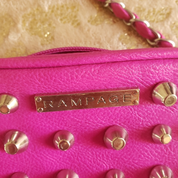 RAMPAGE | Small Pink Studded Bag - Picture 9 of 16